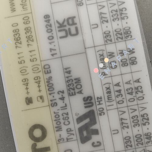 FLAI Bg160 K IP66 304lg SEW  (17.10.0249)