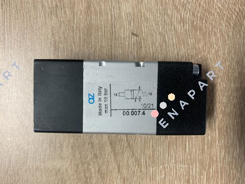 00.007.4 Supapă pneumatică 3/2 căi cu acționare cu buton