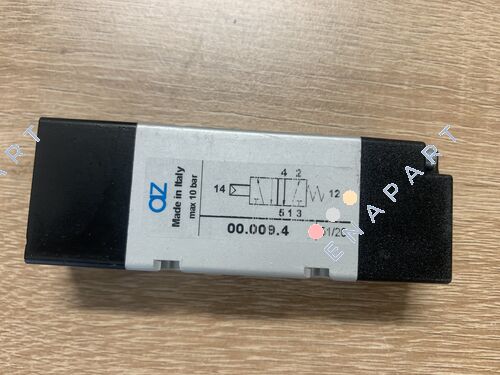 00.009.4 Supapă pneumatică 3/2 căi cu acționare a manetei cu role