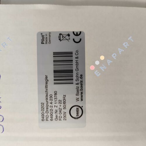 6490-0202/ 6490/2-2.4-230 PID controler pas cu trei puncte