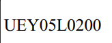 UEY05L0200 controlor