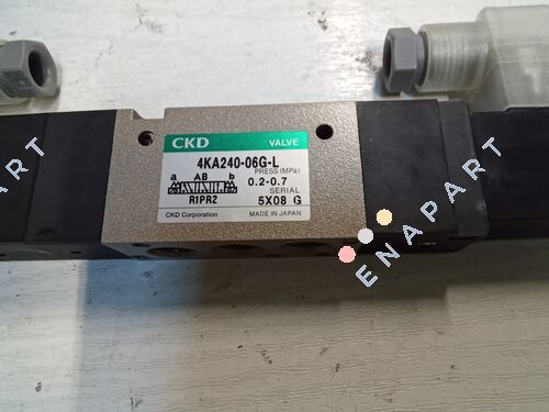 4KA240-06G-L-DC24V Supapă solenoidală cu 5 porturi acționată de pilot
