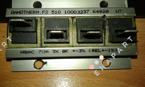 Typ HSAC 70 3x8k Rezistor de film gros