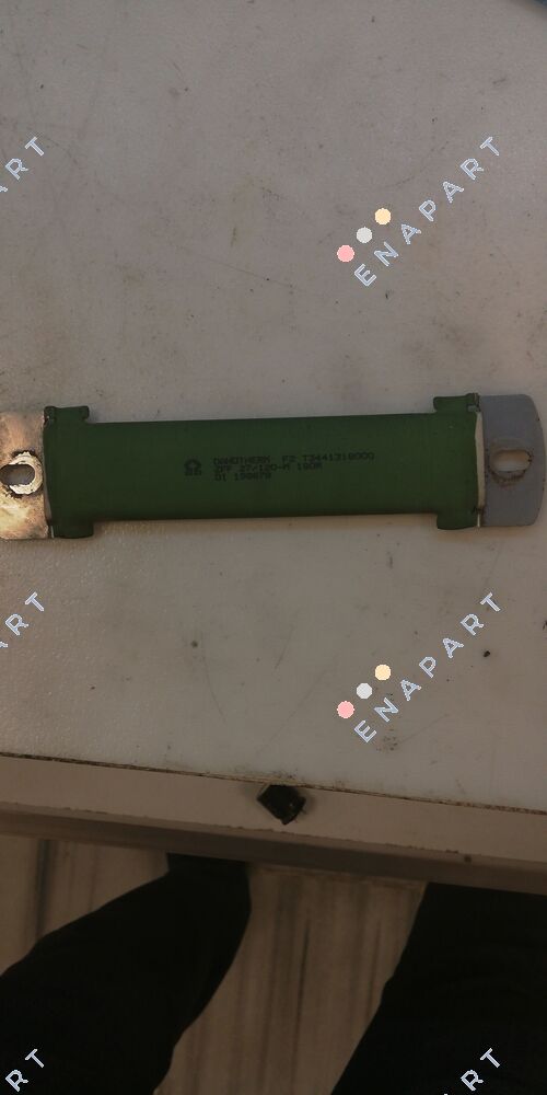 ZFF 27/120 M 180R REZISTOR SARMA, cimentat