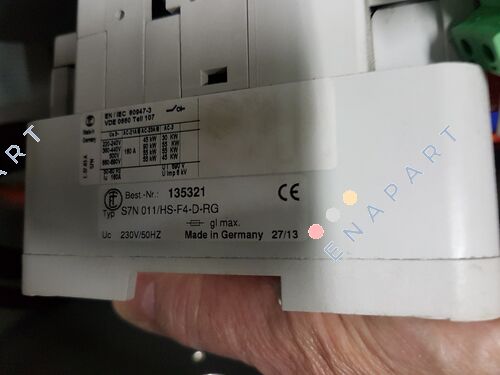 135321 ( S7N 011/HS-F45-D-RG) HAUPT-NU-AUS-SCHALTER