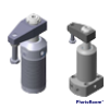 90° Rotary bracket cylinders