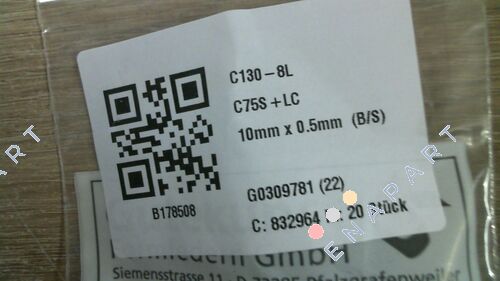 C130-18L Clemă cu arc rotunjit