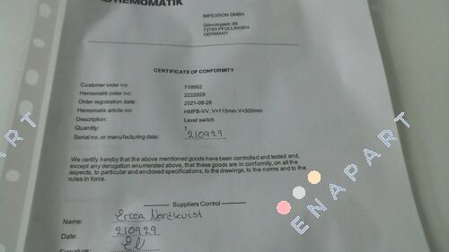 CERTIFICATE OF ORIGIN Document de certificare