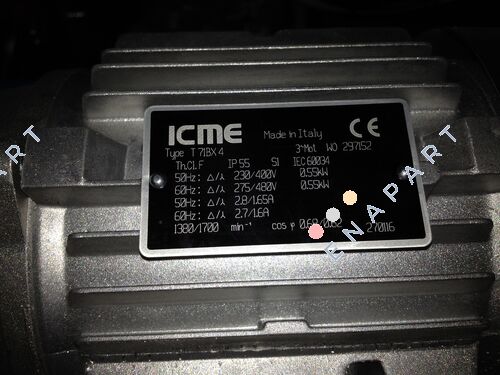 250554150021 Type T71 BX-4 Motor asincron