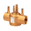 Internally threaded valves
