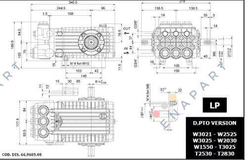M42001054 / Serie 66 Type W 2141 Pumpe
