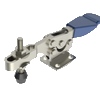 500 LB CAP Horizontal Toggle Clamp with Flanged Base & Adjustable U-Bar