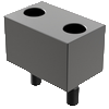OK-Vise® Grid System Smooth Rectangular Fix Stop Modules