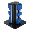 6" (150mm) 3-Sided Production Vise Columns