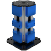 6" (150mm) 4-Sided Production Vise Columns
