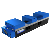 Narrow 6" Hydraulic Production Vises