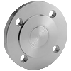 Diaphragm seal with flange connection