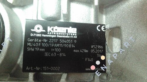 151-0002  (103-0691)  Transmisie RD3 completă