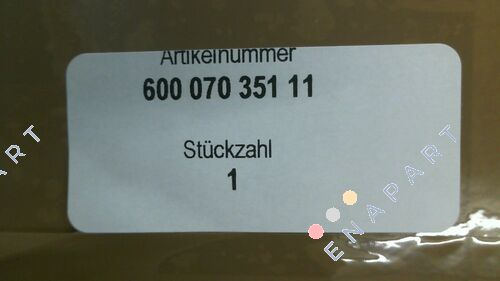 600 070 351 11 PRESOSTAT