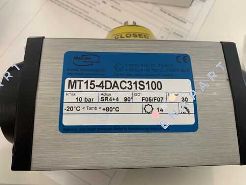 MT15-4DAC31S100 Servomotor pneumatic