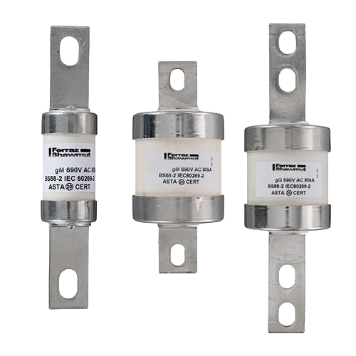 Central Bolted Tag fuse-links gM 690VAC/460VDC