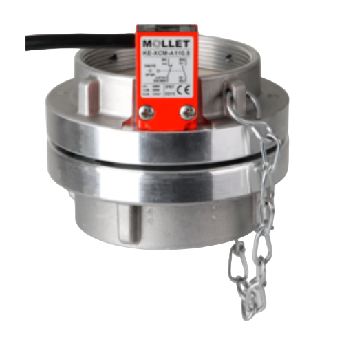 MOLOSswitch limit switches at hose couplings