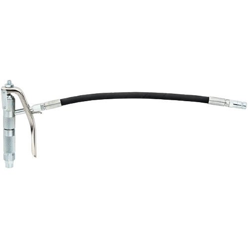 Grease gun with flexible terminal