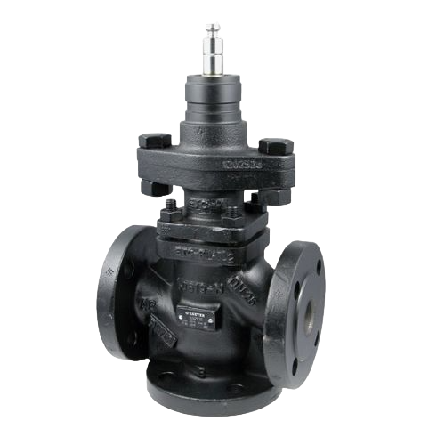 3-Way Flanged Valve, PN40 (el.) - BUS