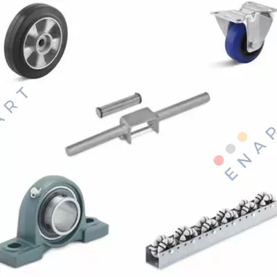 0010287 - MOQ 4 pcs.  POLIURETAN-/VULKOLLANRAD