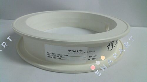 WX6000 / sealing element of EPDM white suitable for DKZ110 DN 200 Element de etanșare