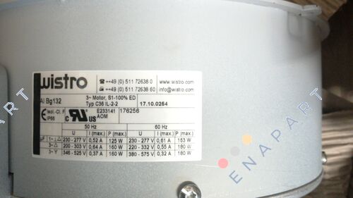 17.10.0254 motor trifazat, bipolar
