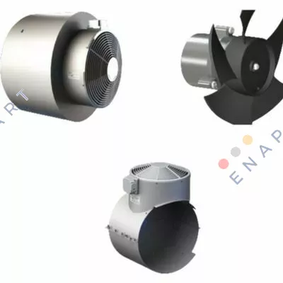 Bg132 ILI kpl 1~/3~ 230V KKW (P15.51.0398) ventilator flanșă