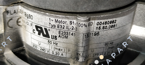 P15.50.0661 ventilator flanșă